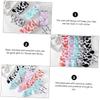 5 Pairs of Polka-Dot Grip Slipper Socks for Women and Men, Black Cotton Crew Socks view 3