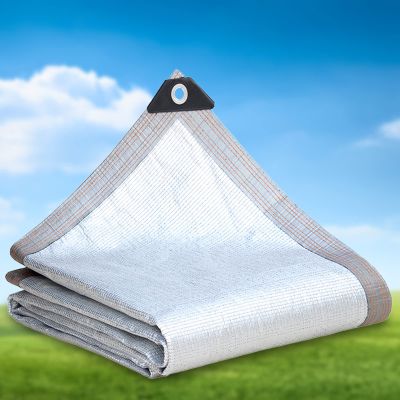 Aluminet Shade Net for Cars, Dogs, Balconies and Patios, 99% Reflective Sun Protection, 2 x 2 m