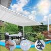Aluminet Shade Net for Cars, Dogs, Balconies and Patios, 99% Reflective Sun Protection, 2 x 2 m view 3