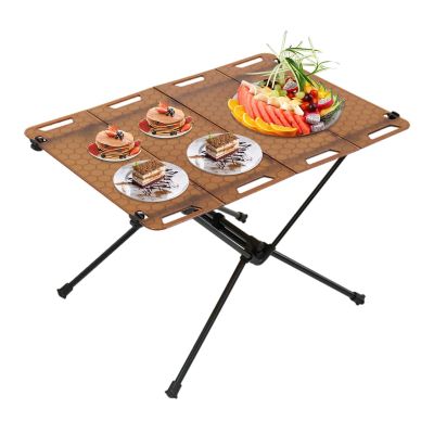 Lightweight Folding Camping Table, Non-Slip Portable Picnic Table
