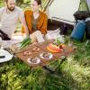 Lightweight Folding Camping Table, Non-Slip Portable Picnic Table view 2