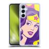 Head Case Designs Official Wonder Woman DC Comics Pop Art Vintage Gel Phone Case, Military-Grade Protection, for Samsung Galaxy A55 5G view 1