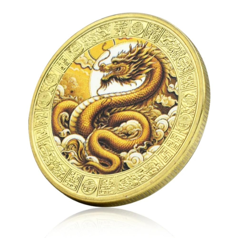REIWAN Chinese Zodiac Year of the Dragon Commemorative Coin