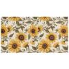 3.8 cm 3-Ring Binder with Autumn Sunflower Design, Holds 200 Sheets view 2