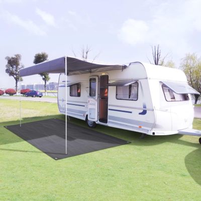 Homgoday Tent Carpet 250 x 200 cm, Anthracite