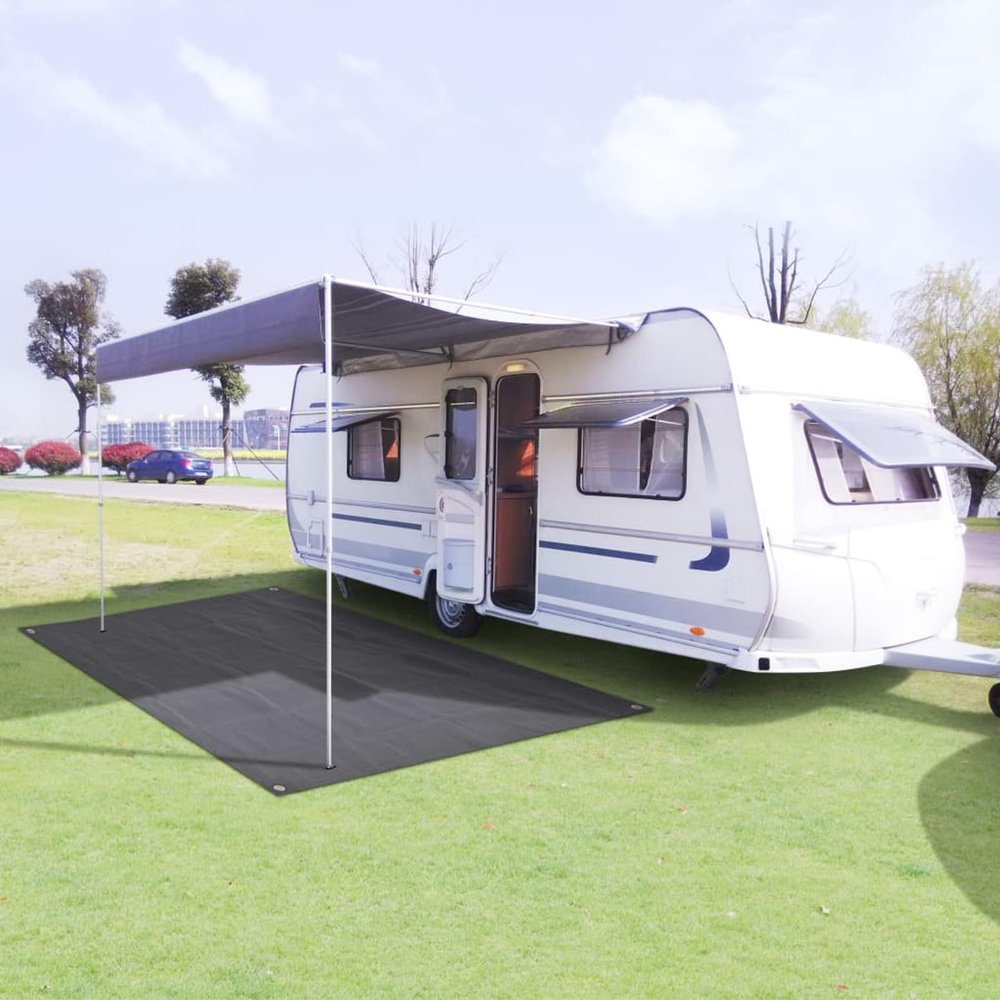 Homgoday Tent Carpet 250 x 200 cm, Anthracite