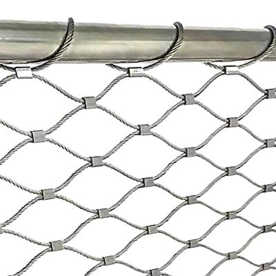GONCBKVN Flexible Stainless Steel Wire Rope Net for Balconies, Stairs, Gardens and Pets