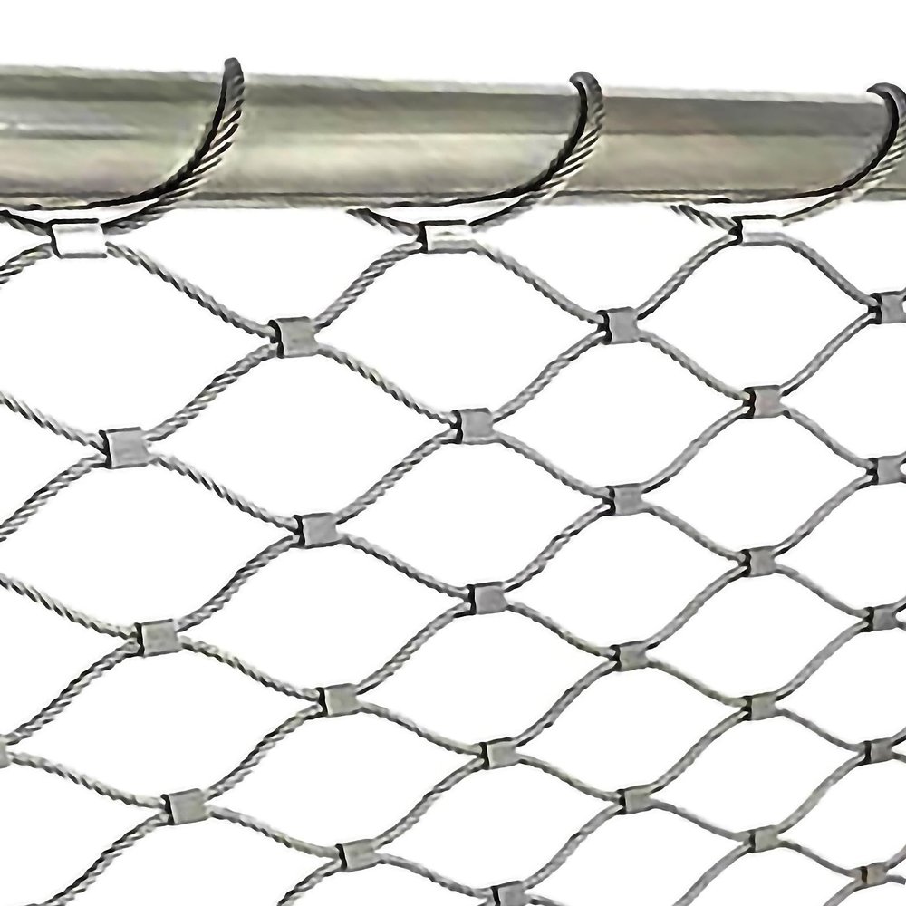 GONCBKVN Flexible Stainless Steel Wire Rope Net for Balconies, Stairs, Gardens and Pets