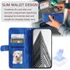GoodcAcy Leather Case for Redmi Note 12S 4G, Wallet Flip Cover, Blue view 2