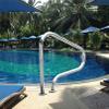 BomDog Pool Handrail, Triple-Curved Safety Handrail for In-Ground Pools view 1