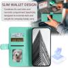 GoodcAcy PU Leather Wallet Case for Samsung Galaxy A54 5G, Light Green view 3