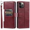 GoodcAcy Leather Flip Case for Samsung Galaxy S23 Plus, Red view 1