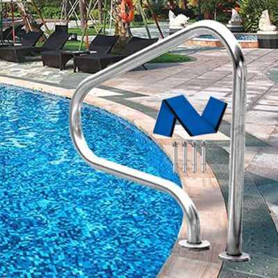 BomDog Pool Handrail, Sturdy Safety Handrail, 31.5 x 31.5 in, for Freestanding Pools