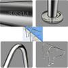 BomDog Pool Handrail, Sturdy Safety Handrail, 31.5 x 31.5 in, for Freestanding Pools view 4