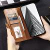 GoodcAcy PU Leather Wallet Case for Redmi Note 9 4G/10X 4G, Brown view 2