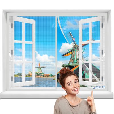 Magnetic Fly Screen Door, 150 x 75 cm, White