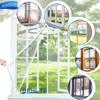 Magnetic Fly Screen Door, 150 x 75 cm, White view 4