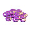 RISON-Titanium Grade 5 Titanium Flat Washers M3, 10-Pack, DIN 125 view 1