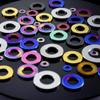 RISON-Titanium Grade 5 Titanium Flat Washers M3, 10-Pack, DIN 125 view 3