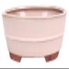 Generic Bonsai - Oval Bonsai Pot 31.5 x 24 x 8 cm, Cream 40445 view 1