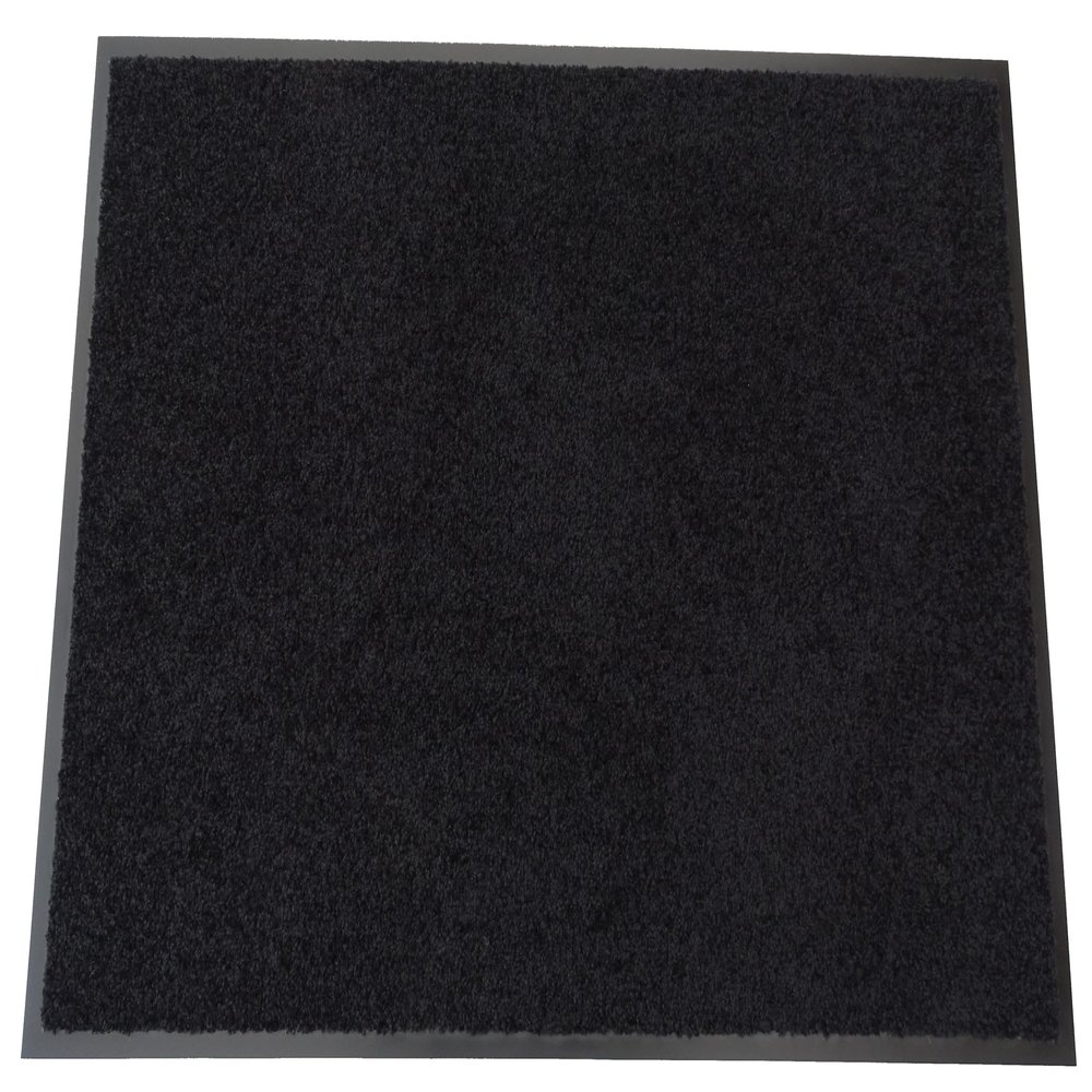MERTEX Kiel Fumatte Washable Dirt-Trapping Mat, Black, 60 x 90 cm