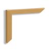 Colorello Picture Frame, Poster/Puzzle Frame, 68.5 x 104 cm, Gold, Simple, with White Backing and Anti-Glare Acrylic Glazing view 3