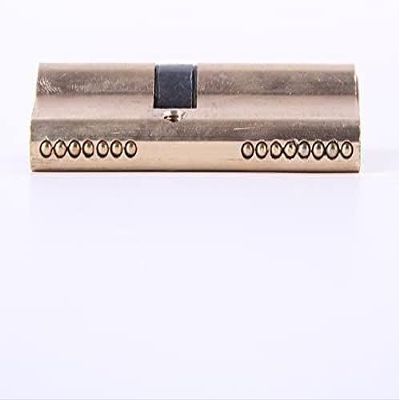 Door Cylinder Lock with Keys, 65/70/80/90/115 mm, Brass, Extended Keys