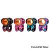 WANGBINGXING Short Riser Bike Stem, Pink view 2