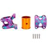 WANGBINGXING Short Riser Bike Stem, Pink view 4