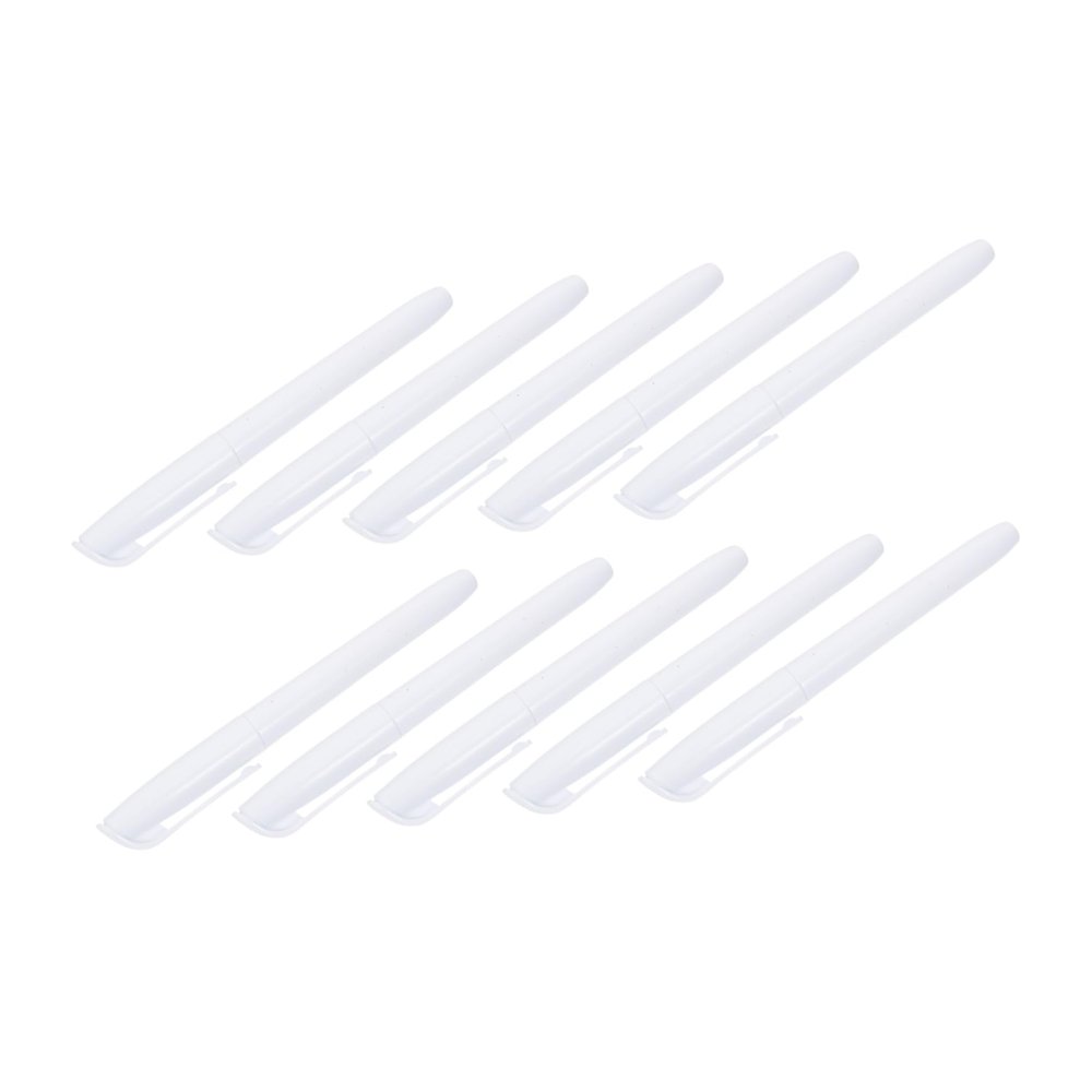 Whiteboard Markers, Plastic, 10-Pack, Round-Tip Pens