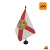 AZ FLAG 10-Pack Florida Table Flags, 21 x 14 cm, Plastic Base view 2