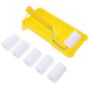 Homoyoyo Mini Paint Roller Set with Foam Rollers, Tray and Handle view 1
