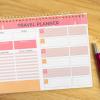 Travel Planner Notebook with Checklists for Trip Planning and Budgeting view 2