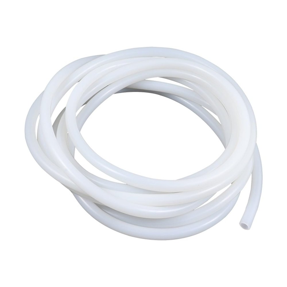 Kwweeoo White Silicone Water Hose, OD 14 mm, ID 12 mm, 1 m