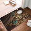 Toiyugd Steampunk Clocks, Keys & Chains Doormat, 16 x 24 in view 2