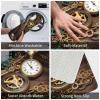 Toiyugd Steampunk Clocks, Keys & Chains Doormat, 16 x 24 in view 4