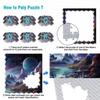1000-Piece Wooden Puzzle for Adults and Kids Ages 12+, Colorful Landscape, 50 x 75 cm view 3