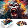 1000-Piece Wooden Puzzle for Adults and Children 12+: Colorful Orangutan, 50 x 75 cm view 1