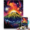 1,000-Piece Psychedelic Volcanic Eruption Puzzle for Adults and Children 12+, 50 x 75 cm view 2