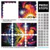 1,000-Piece Psychedelic Volcanic Eruption Puzzle for Adults and Children 12+, 50 x 75 cm view 4