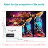 Precision-Cut 1,000-Piece Puzzle, Futuristic Cat, Wooden Puzzle for Adults and Families, Gift for Adults, 50 x 75 cm view 3