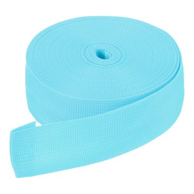 DMiotech 9 m x 3.8 cm Wide Nylon Webbing, Light Blue
