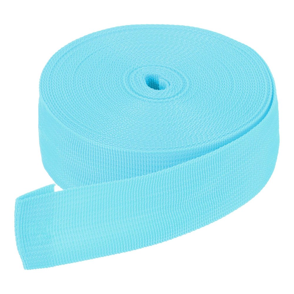 DMiotech 9 m x 3.8 cm Wide Nylon Webbing, Light Blue