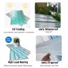 Transparent FRP Corrugated Roofing Panels, 6-Pack, 0.9 x 1.7 m (35 x 67 in) view 3