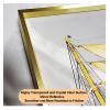 Decorative Electric Meter Box Cover, 50 x 40 cm, Gold-4 view 2