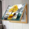 Decorative Electric Meter Box Cover, 50 x 40 cm, Gold-4 view 4