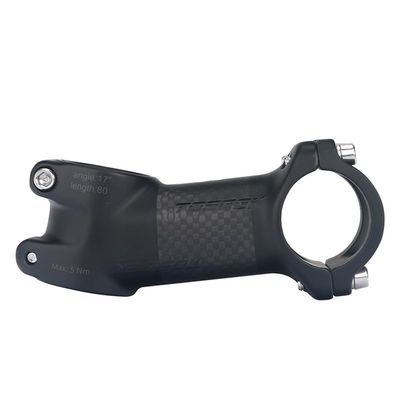 WANGBINGXING Carbon Bicycle Stem, 10°/17°/25°/35°, 70–100 mm, Matte 17° 100 mm