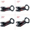 WANGBINGXING Carbon Bicycle Stem, 10°/17°/25°/35°, 70–100 mm, Matte 17° 100 mm view 3