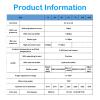 UZAJECWW MSQB50R Rotary Pneumatic Cylinder, Adjustable 0–190° (Size: MSQB50R) view 4