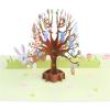 3D Easter Egg Tree Greeting Card Set for Children view 4